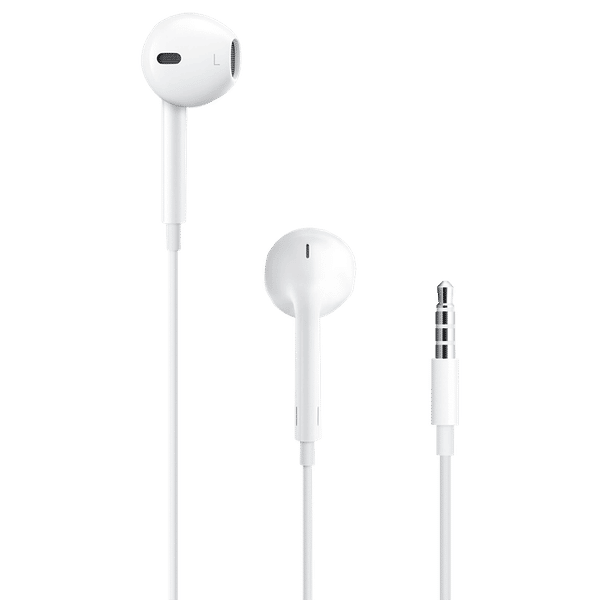 Buy Apple EarPods MNHF2ZM A Wired Earphone with Mic In Ear White